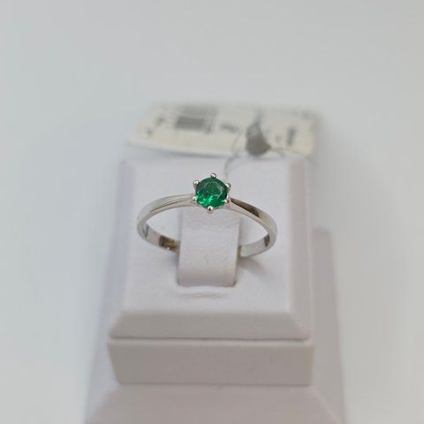 Каблучка з одним каменем 402199 фото
