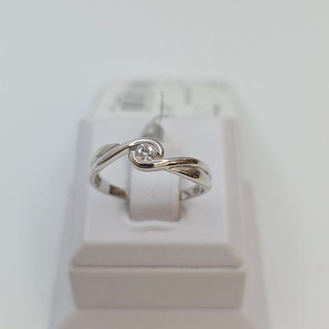 Каблучка з одним каменем 407526 фото